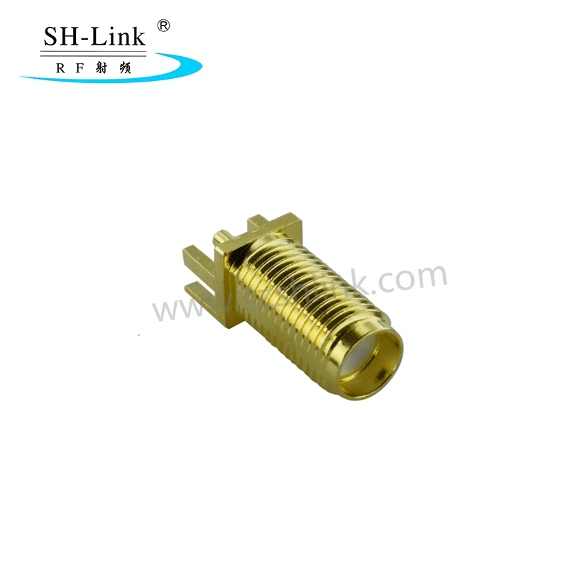 RF SMA coaxial female connector for PCB connector